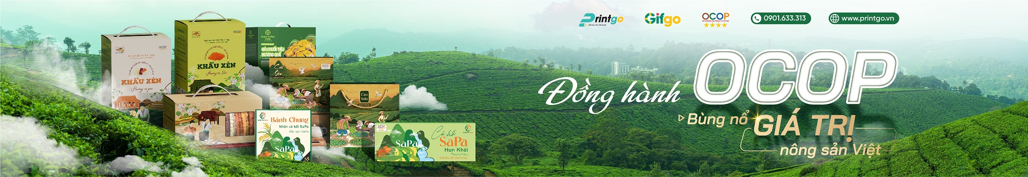 Thiết kế và in ấn bao bì OCOP