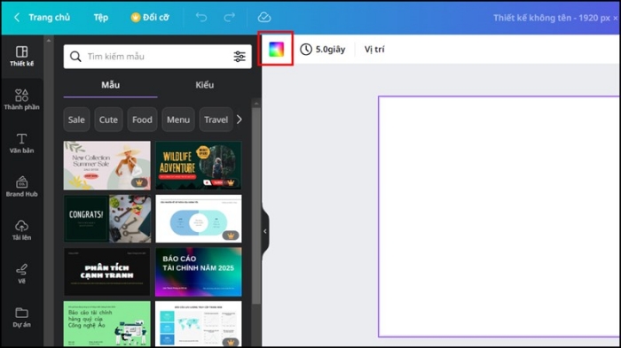 Gradient Trong Suốt Trên Canva 2