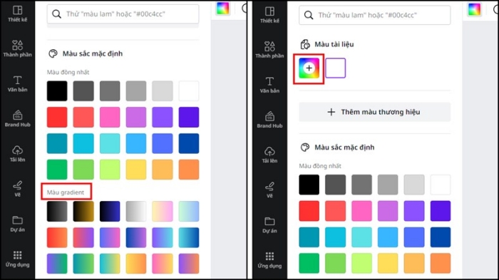 Gradient Trong Suốt Trên Canva 3