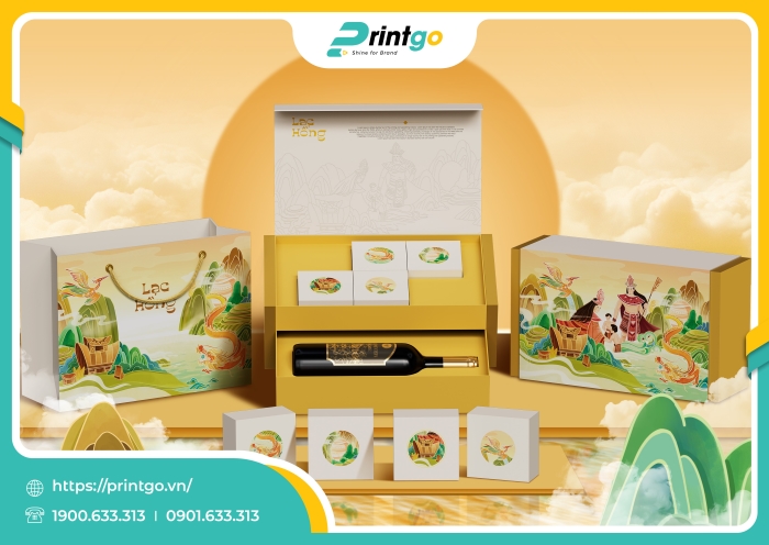 Hộp giấy cứng 3 tầng