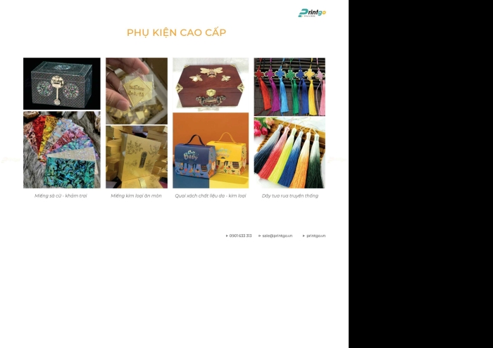 Phụ kiện cho hộp đựng sản phẩm