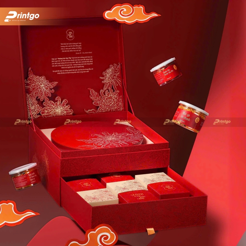 Hộp giấy 2 tầng chuyên nghiệp