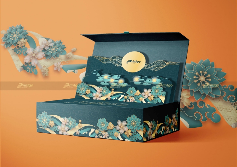 Hộp quà Tết popup 3D thiết kế chuyên nghiệp trong từng chi tiết 