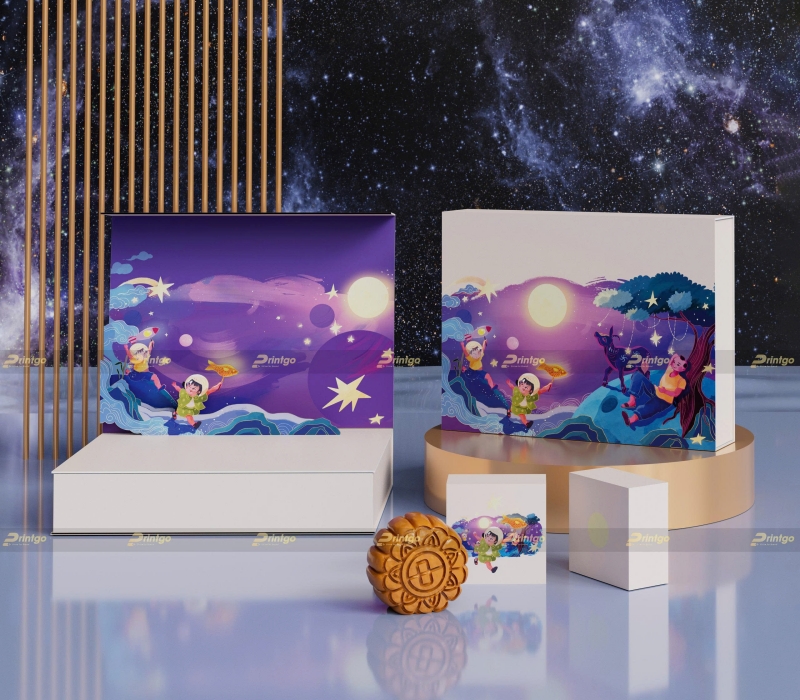 Hộp trung thu popup 3D Mộng Ca sáng tạo 